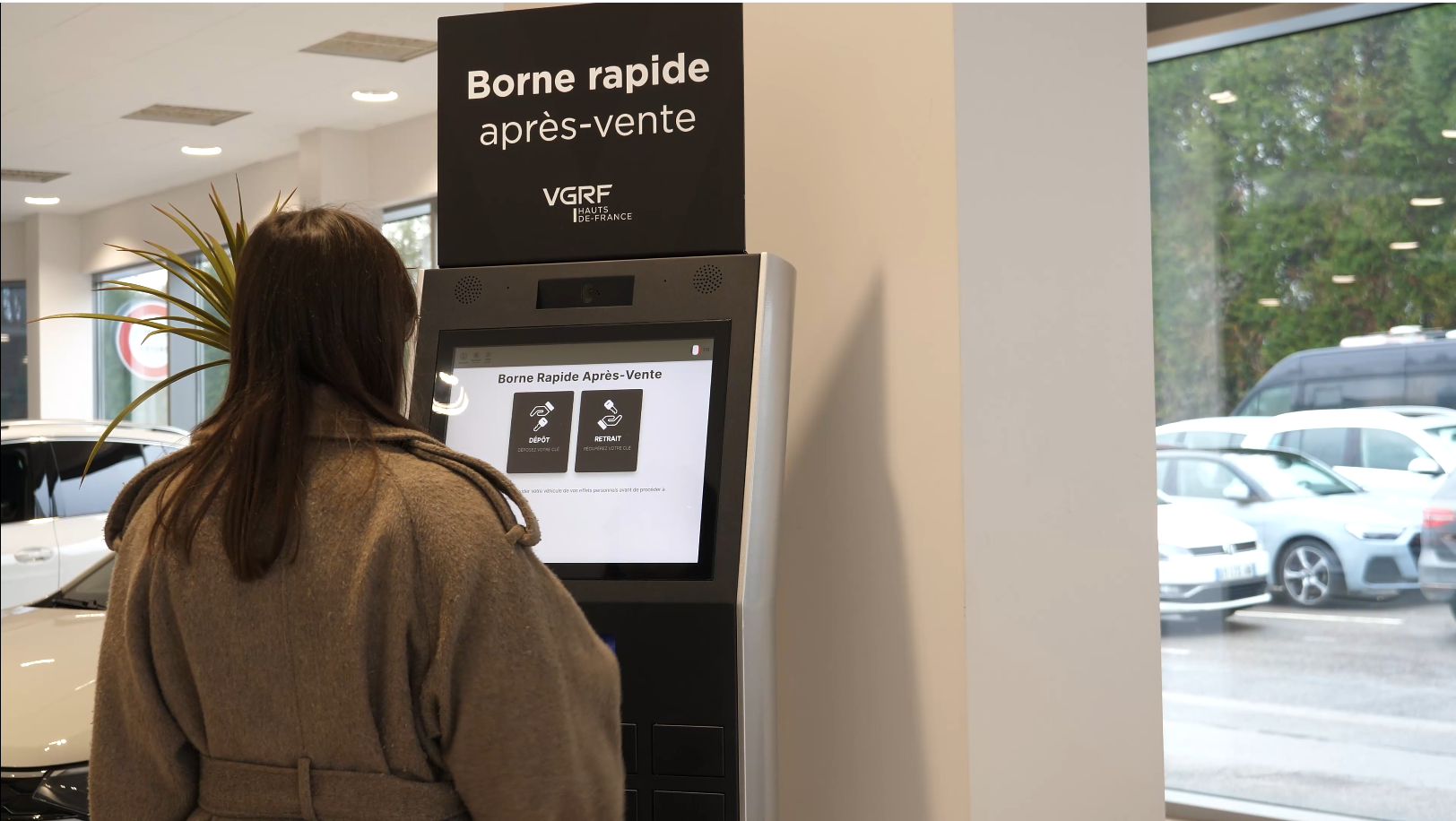 Volkswagen Rennes - Borne rapide après-vente